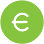 Icône euro – catégorie Vapes à moins de 100 €