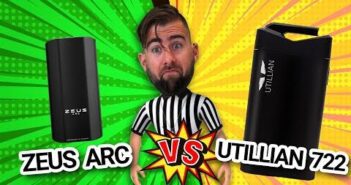 Zeus Arc vs Utillian 722 Vaporizer Comparaison