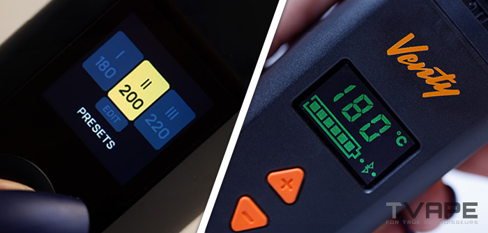 Arizer Solo 3 vs Venty vaporisateur d'herbe sèche Ecran LED