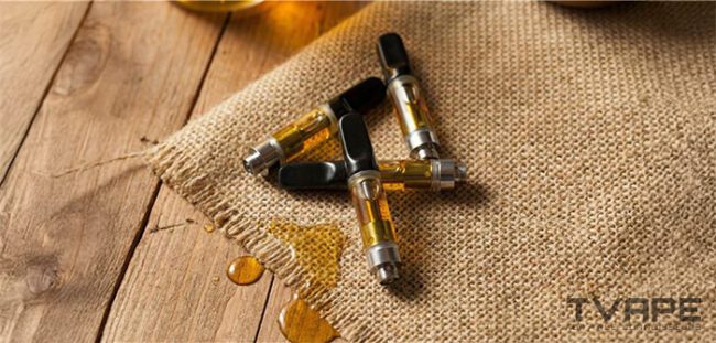 Cartouches avec distillat pour les concentr&eacute;s de cannabis