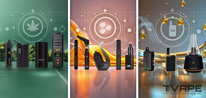 Guide des meilleurs réglages de température pour différents types de vaporisateurs d'herbes sèches et de concentrés.