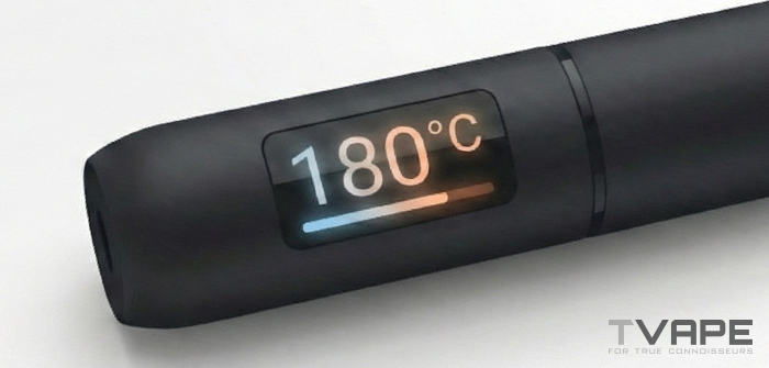 Un voyant LED qui montre la température actuelle (en degrés Celsius).