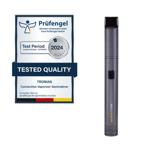 Vaporisateur Tronian Gammatron avec certificat de test de produit