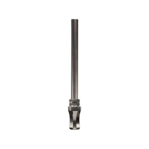 Capuchon condenseur DynaVap M7 XL couleur acier, un accessoire essentiel pour les vaporisateurs portables, garantissant un refroidissement efficace et une rétention de la vapeur dans les appareils compacts à herbes sèches.