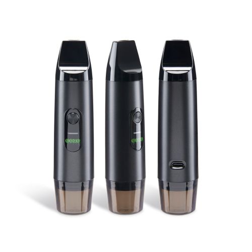 Vue de profil du vaporisateur Ooze Booster noir