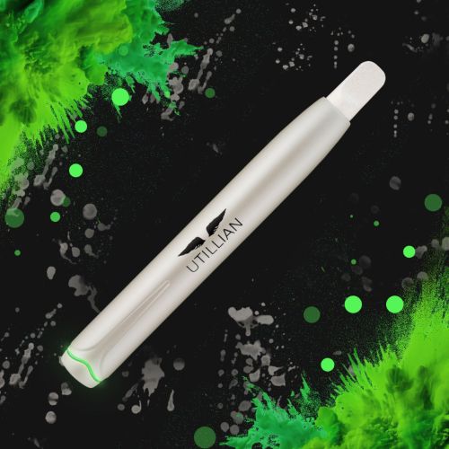Vaporisateur Utillian 50 avec un fond coloré