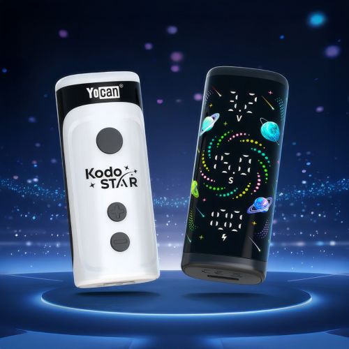 Boutons et écran du Yocan Kodo Star vus de face