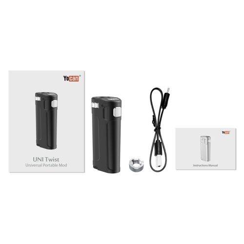 Vaporisateur Yocan Uni Twist avec tous les accessoires