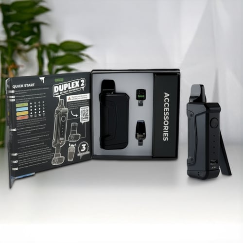 Vaporisateur à concentré Ooze Duplex 2 avec son emballage