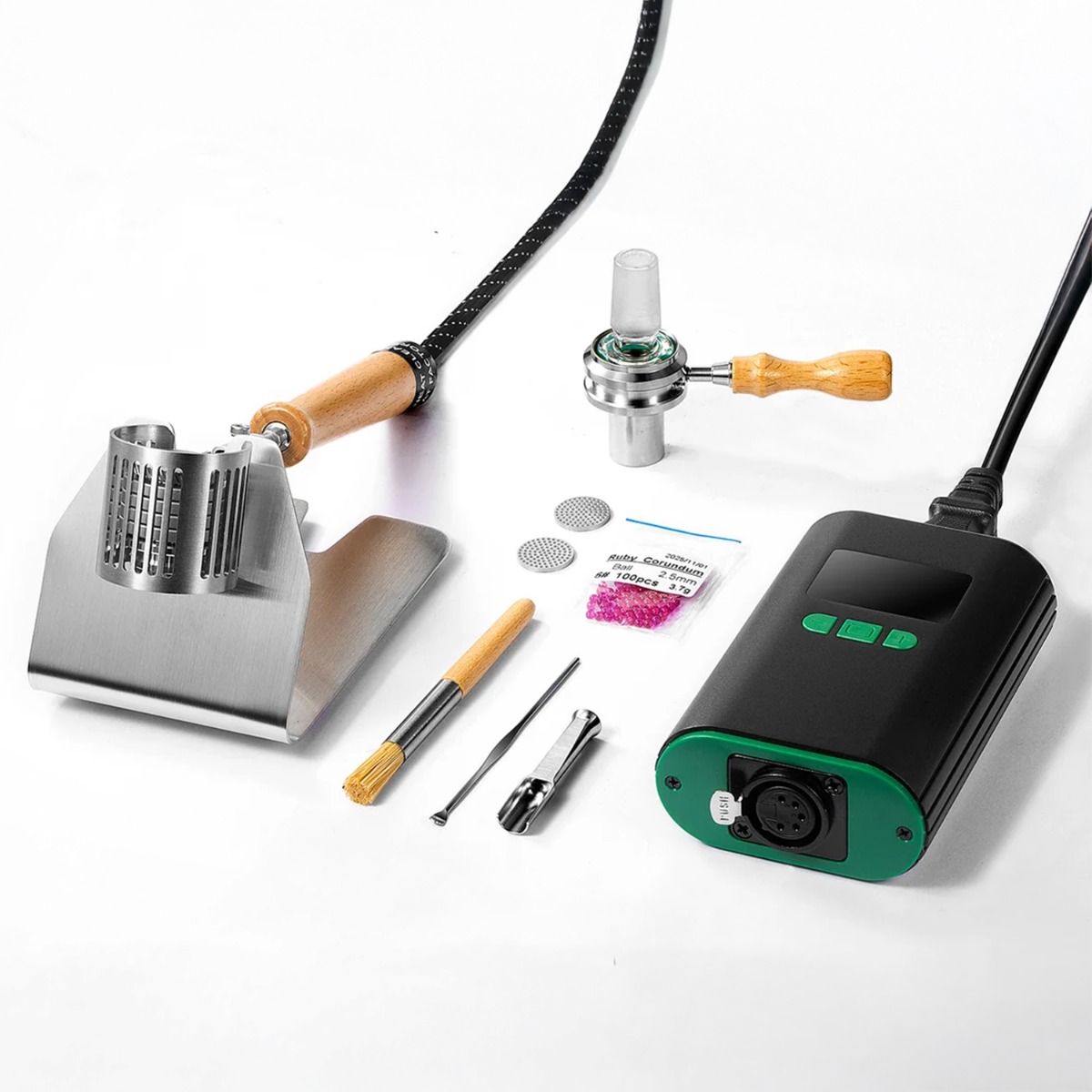 Crossing Ruby Twist Pro Ball Vape Kit avec tous ses composants