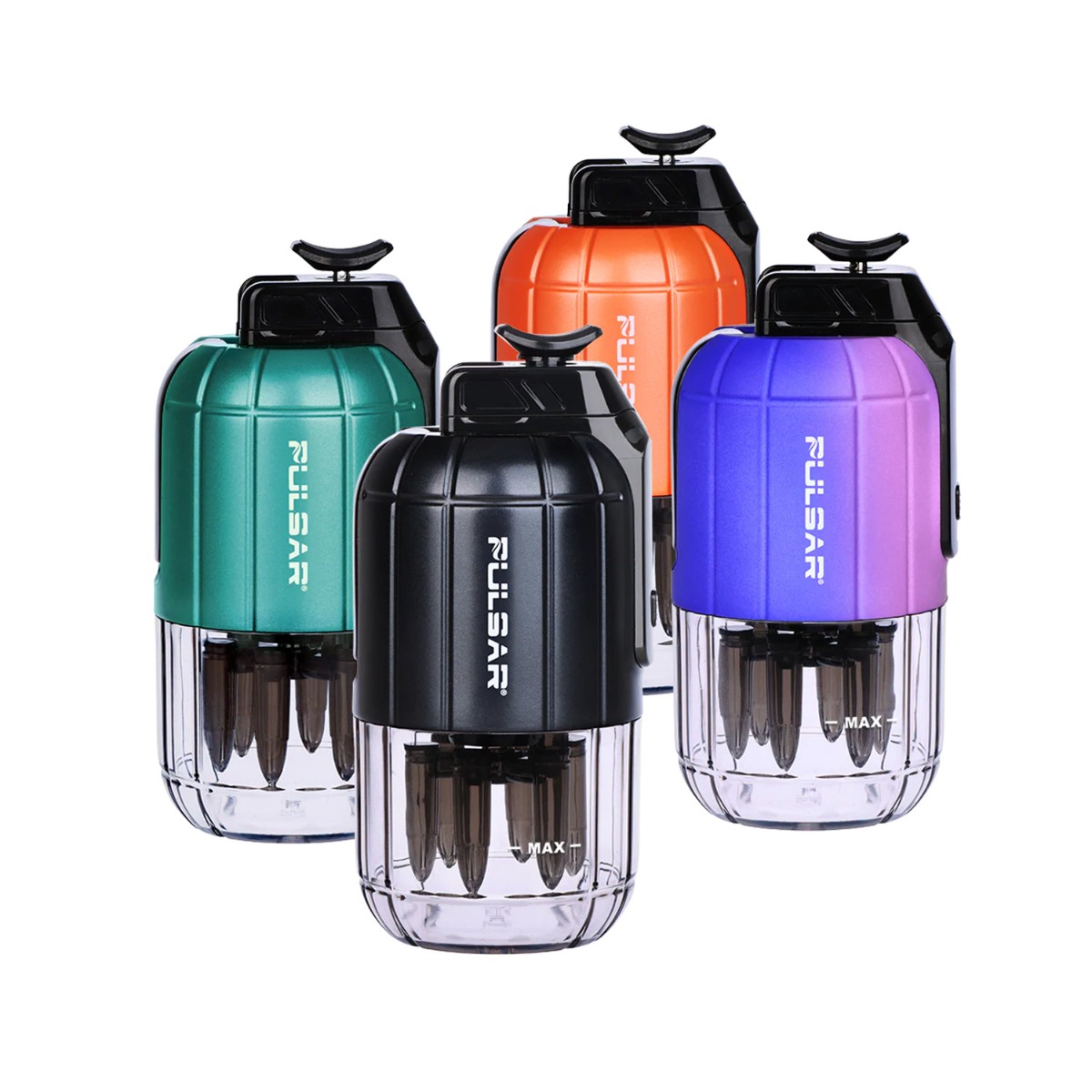 Le Pulsar Dabtron 2.0 E Rig est proposé en plusieurs couleurs différentes.