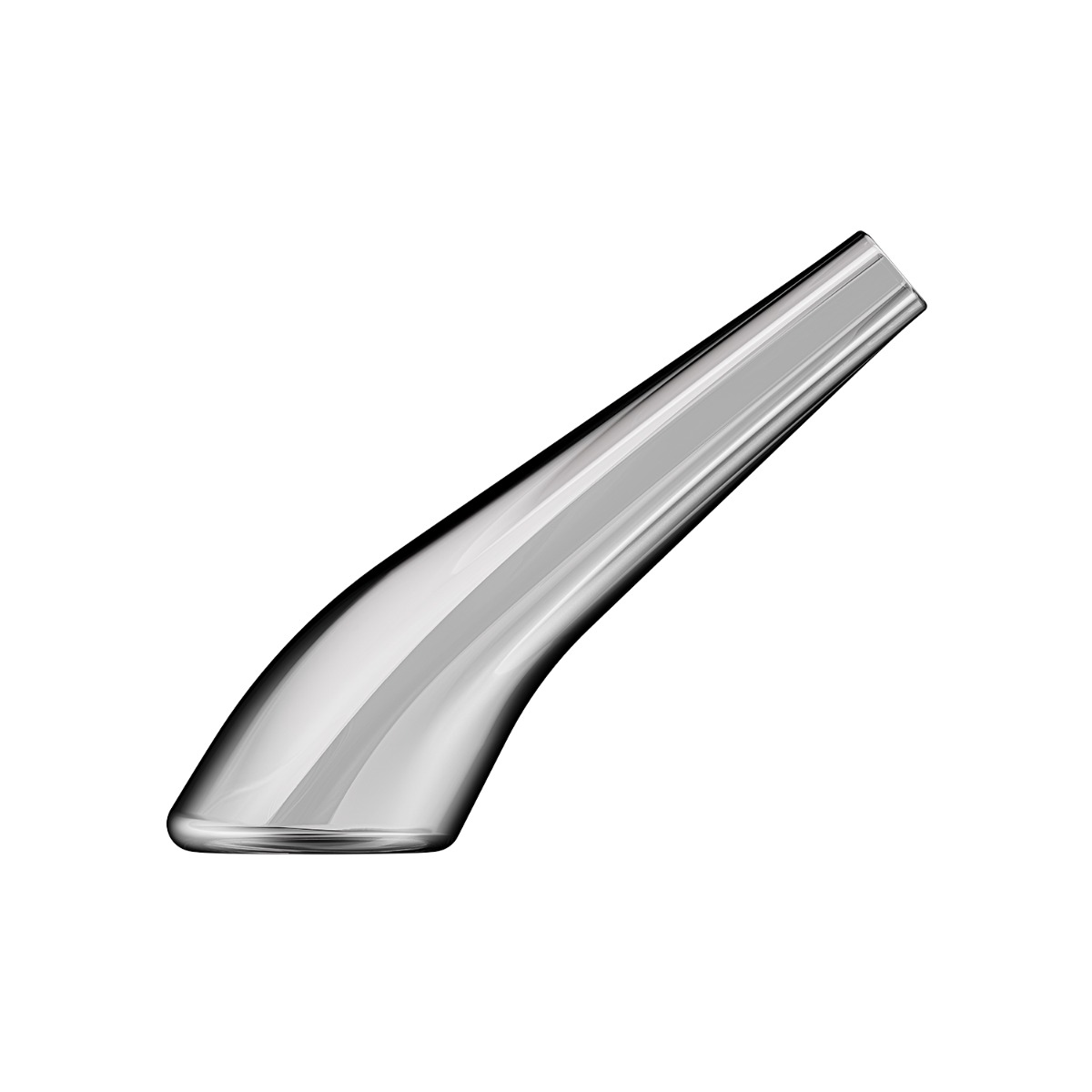 Zeus Iceborn V3 glass mouthpiece - side view