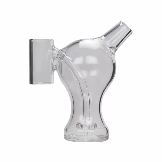 Vue de gauche du bubbler en verre Crossing Tug 2.0