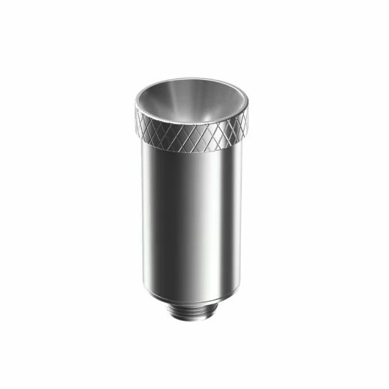 Dr. Dabber Ghost 2 E-Chamber - Vue de dessus inclinée de l'atomiseur de rechange pour le Dr. Dabber Ghost 2.