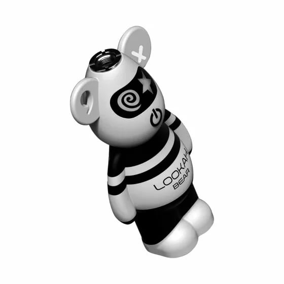 White Lookah Bear sans cartouche