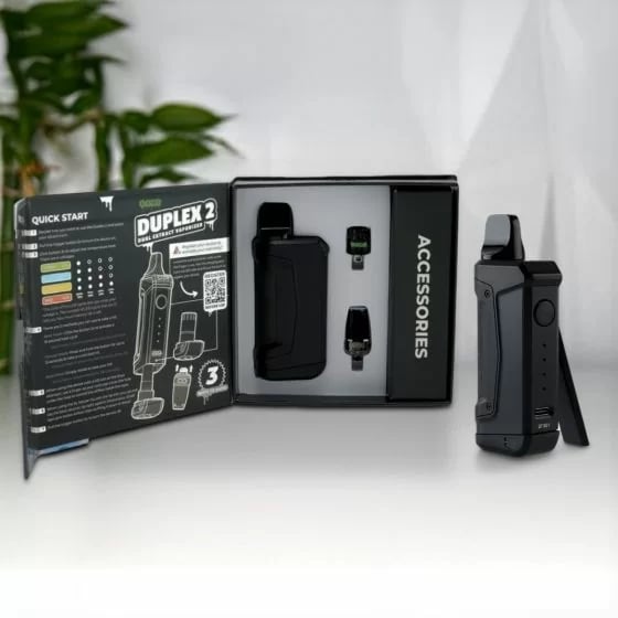 Vaporisateur à concentré Ooze Duplex 2 avec son emballage