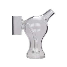 Vue de gauche du bubbler en verre Crossing Tug 2.0