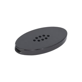 Embout en zircone DaVinci IQ3 vu de dessus, montrant le groupe de trous d'air sur la face plate en céramique noire