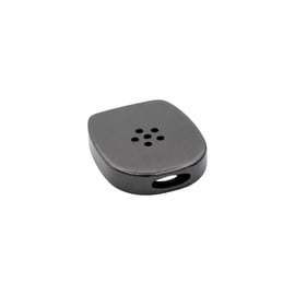 Embout plat en zircone DaVinci MIQRO gris foncé avec sortie de vapeur à six trous sur le dessus et fente ovale sur le côté