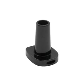DaVinci MIQRO Zirconia 10mm Adapter adaptateur noir avec ouverture cylindrique