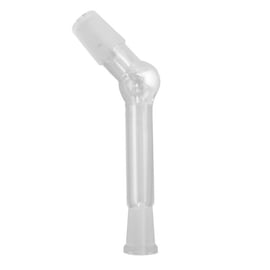 All Glass Mini Whip with Glass Screen - Extreme Q/V-Tower base view