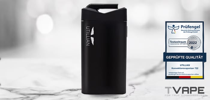 Utillian 722 Vaporisateur portable avec &eacute;valuation de prufengel