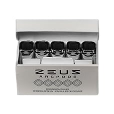 In the box: zeus arc gt4-4x capsules zeus arcpods