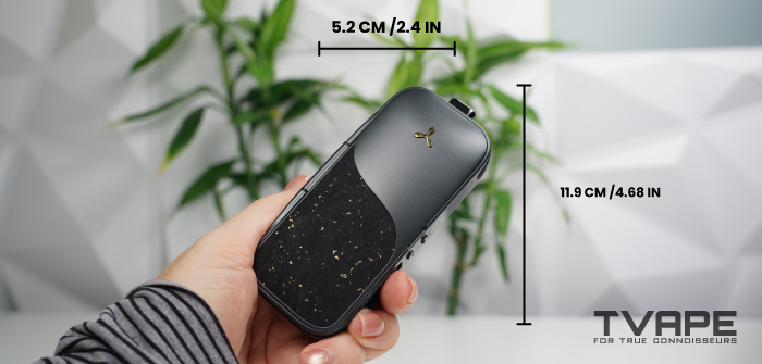 Vaporisateur AirVape Legacy Pro 2 - dimensions