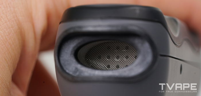Vaporisateur AirVape XS Go - gros plan sur la chambre de chauffe