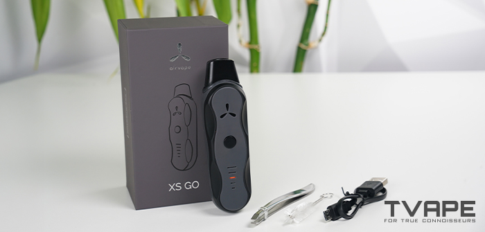 Vaporisateur portable AirVape XS Go - contenu de l'emballage