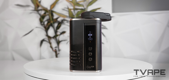 Vaporisateur Arizer Go SRT - vue de face