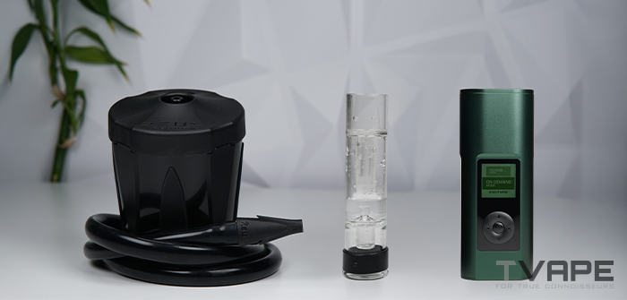 Arizer Solo 3, Utillian Glass Bubbler et Zeus Iceborn