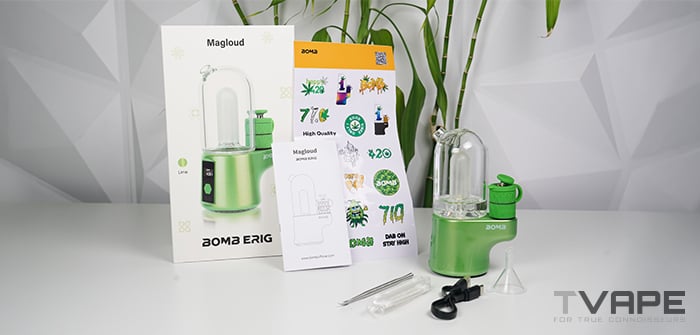 Bomb Magloud E Rig - contenu de l'emballage