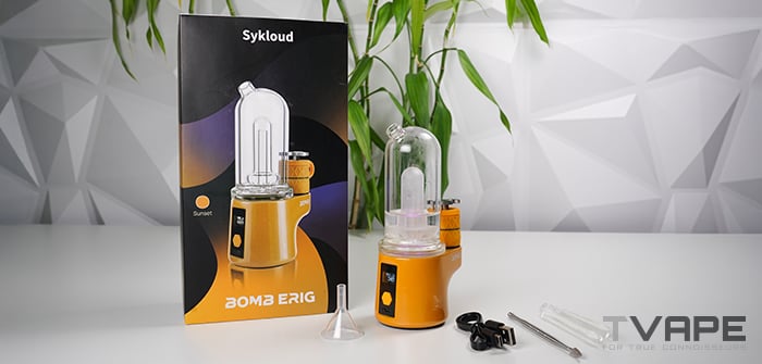 Bomb Sykloud E Rig - ce qu'il y a dans la boîte
