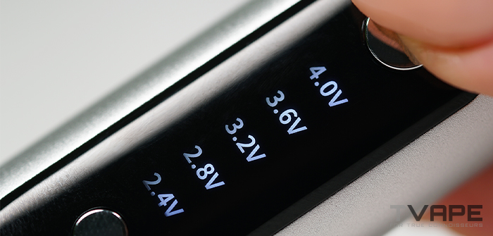 Yocan Kodo Plus : gros plan sur les diodes électroluminescentes