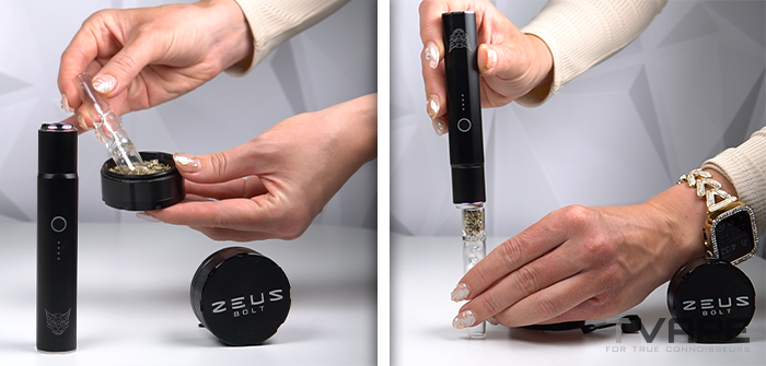 SLinx Saber Dry Herb Vaporizer - Fonctionnement