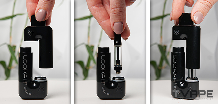 Pas à pas de l'utilisation de la Lookah Zero Vape