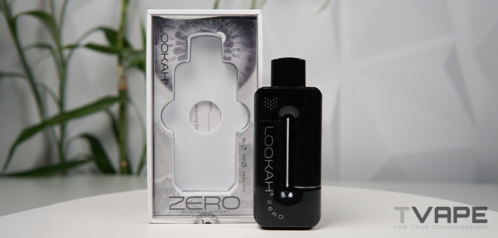 Lookah Zero 510 fil noir à côté de sa boîte