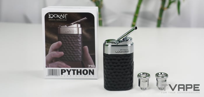 Vaporisateur à concentré Lookah Python - ce qu'il y a dans la boîte