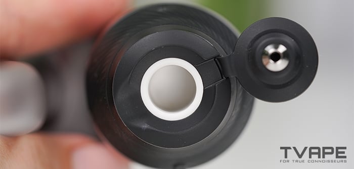 New Puffco Proxy vaporisateur de concentrés - gros plan sur sa chambre de chauffe 3D améliorée