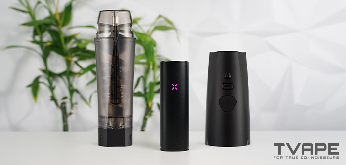Le vaporisateur Pax 4 est présenté avec les broyeurs Zeus Xtruder et Zeus Xtruder E-Module