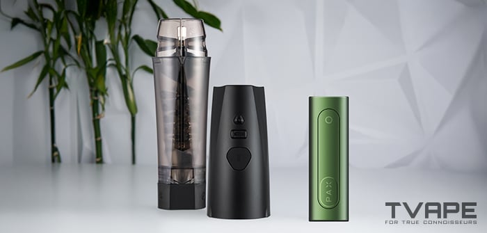 Vaporisateur Pax Flow avec accessoires qui vont avec