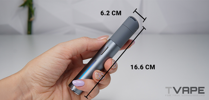Mesure de la taille du stylo Puffco Pivot Wax