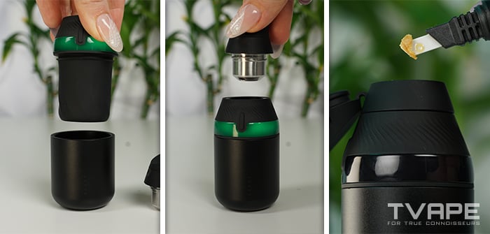 Stylo à dab Puffco Proxy Core - fonctionnement