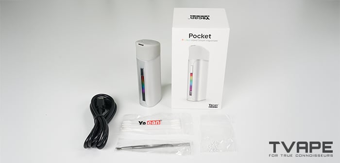 Yocan Black Pocket - ce qu'il y a dans la boîte