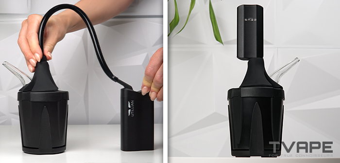 Zeus Iceborn 3 Compatibilité avec les vaporisateurs