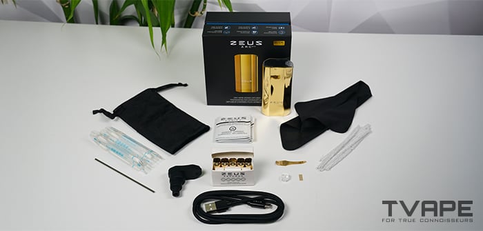 Tous les accessoires d'entretien du vaporisateur Zeus Arc Gt4