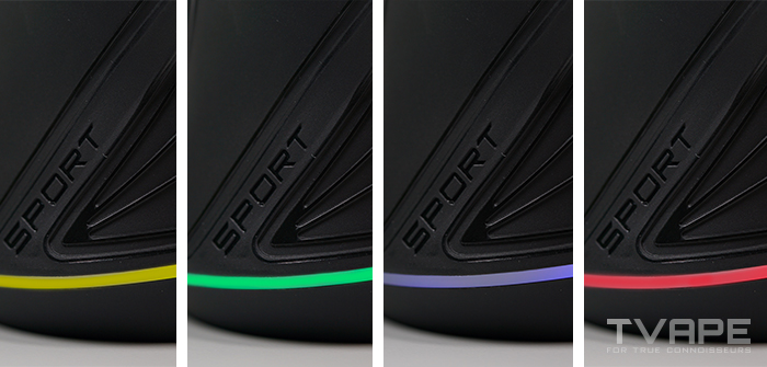 Focus V Carta Sport E Rig - Indicateurs LED montrant le réglage de la température