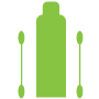 Icône flacon de nettoyage – catégorie Nettoyage