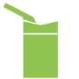 Icône silhouette du vaporisateur Utillian 723